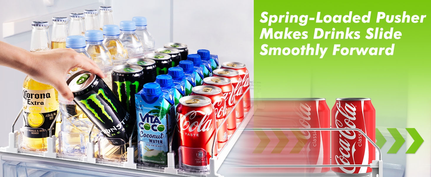 Drink Organizer for Fridge